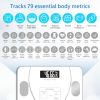 Scale For Body Weight, Smart Wireless Bluetooth Body Fat Scale, for Body Weight, Water, BMI, BMR