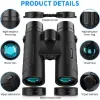 Binoculars, 10x42 Binoculars for Adults for Bird Watching, Travel, Hiking