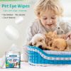 Dog Eye Wipes, 150 PCS Eye Tear Stain Remover Wipes for Cats & Dogs, Eye Crust Treatment for White Fur, Unscented Gentle Pet Tear Wipe