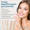 Eyelid Tape, 480 PCS Invisible Double Eyelid Stickers, Waterproof Eyelid Lifter Strips with Fork Rods & Tweezers for Hooded, Droopy, Uneven, Mono-eyelids