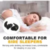 Earplugs, Comfortable Silicone Sound Blocking Earplugs for Sleeping, Snoring, Concerts(6 Pairs )