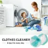 Pet Hair Remover for Laundry, 12Pcs Reusable Pet Hair Remover for Washing Machine, Soft Lint Remover Catcher for Laundry, Bedding, Clothes
