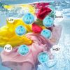 Pet Hair Remover for Laundry, 12Pcs Reusable Pet Hair Remover for Washing Machine, Soft Lint Remover Catcher for Laundry, Bedding, Clothes