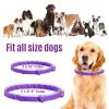 Dogs Calming Collar, 4Pcs Lasts 60 Days Relieve Reduce Anxiety or Stress, 2Pcs 15 Inches and 2Pcs 27.5 Inches Adjustable Pheromones Calming Collars for All Small Medium and Large Dog