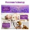 Dogs Calming Collar, 4Pcs Lasts 60 Days Relieve Reduce Anxiety or Stress, 2Pcs 15 Inches and 2Pcs 27.5 Inches Adjustable Pheromones Calming Collars for All Small Medium and Large Dog