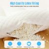 Picture of Bed Pillow, Soft and Supportive, Pillow Filled with Latex Particles, White