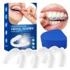 Picture of Mouth Guard, for Grinding Teeth Professional Dental Night Guard for Teeth Grinding Stops Bruxism & Eliminates Teeth Clenching Teeth 2 Sizes Pack of 4 with high Quality Hygiene Case