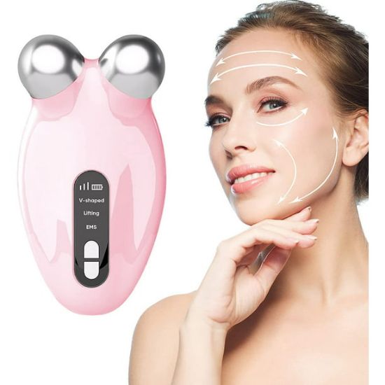 Picture of Microcurrent Facial Device, USB Rechargeable Face Massager for Anti Aging and Wrinkle, Intelligent Double Chin Massager