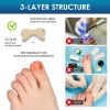 Picture of Ingrown Toenail Treatment, Ingrown Toenail Corrector Strips, Professional & Safe & Efficient, for Paronychia Caused by Ingrown Toenail, 50 Pcs, with 2 professional pedicure tools