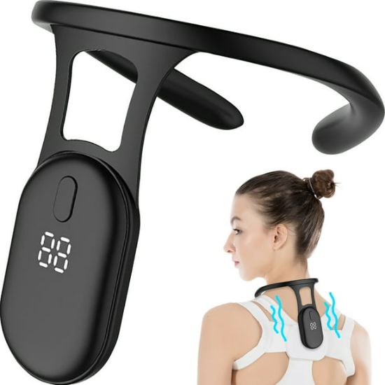 Picture of Lymphatic Soothing Body Shaping Neck Instrument, Portable Lymphatic Drainage Massager for Sitting Posture Correction, Neck Body Massager for Women Men