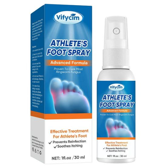 Picture of Athletes Foot Treatment, Effective Fungi Treatment Athletes Foot Spray, Itching and Odor Removal, 30ML