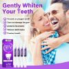 Picture of Purple Teeth Whitening Pen (4 Pens) Colour Corrector, Teeth Whitening Kit for Sensitive Teeth, Instant White Smile Overnight, Teeth Stain Remover for Adult, Coffee Stain Remover for Teeth