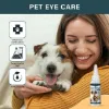Eyé Drops for Dogs, Dóg Eye Drops, Dóg Eye Infection Tréatment, Relieve Red Eyes & Allergy Symptoms for All Animal, Dog Eyé Wash for Cleaning Tear Streaks、Removing Eye Stains & Relieving Dryness, 30ml