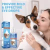 Dog Eye Drops, Dog Eye Infection Treatment, Dog Eye Cleaner Cataract Eye Drops for Dogs - Relieve Red Eyes & Allergy Symptoms & Removing Eye Stains