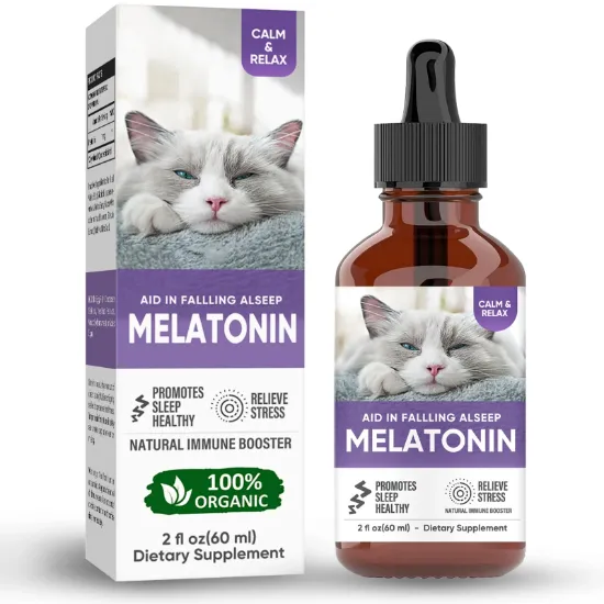 Pet Melatonin for Dogs & Cats, 60ml