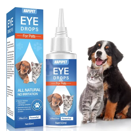 Dog Eye Drops, Dog Eye Infection Treatment, Dog Eye Cleaner Cataract Eye Drops for Dogs - Relieve Red Eyes & Allergy Symptoms & Removing Eye Stains