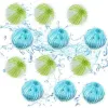 Pet Hair Remover for Laundry, 12Pcs Reusable Pet Hair Remover for Washing Machine, Soft Lint Remover Catcher for Laundry, Bedding, Clothes