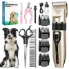 Dog Clippers, Cordless Dog Grooming Kit, Professional Quiet Electric Pets Hair Trimmers