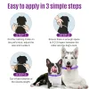 Picture of Dogs Calming Collar, 4Pcs Lasts 60 Days Relieve Reduce Anxiety or Stress, 2Pcs 15 Inches and 2Pcs 27.5 Inches Adjustable Pheromones Calming Collars for All Small Medium and Large Dog