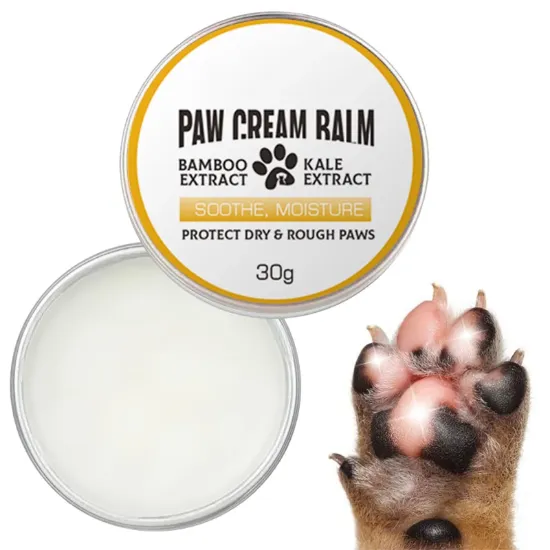 Picture of Dog Paw Balm, Repairs and Moisturizes Dry, Cracked & Damaged Paws and Noses for Cats and Dogs