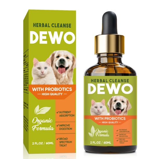 Picture of Dewormer for Dogs & Cats, Effective Against Tapeworms Hookworms Roundworms Whipworms,Natural Worm Treatment for Kitten & Puppy